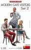 MiniArt 38090 MODERN CAFE VISITORS SET 2 1/35
